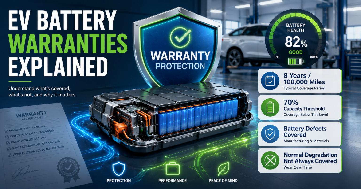 EV Battery Warranties Explained: What They Really Cover in 2026